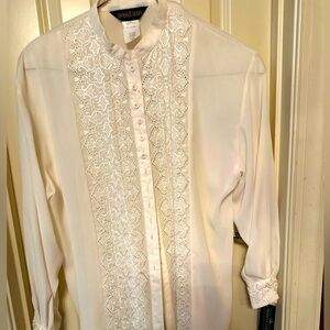 Elegant White Men's Dress Shirt by Givenchy